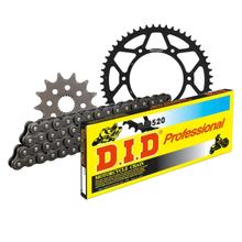 Jeu de chaînes DID acier 520 / 114 Serrure à clipser pour Honda CR R 125 ccm Bj. 1987 - 2002