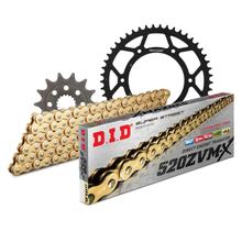 Juego de cadenas DID Acero 520ZVM-X / 116 Cerradura de remache para Honda CR R 500 ccm Bj. 1988 - 1991