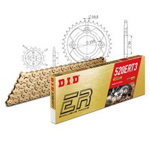 Jeu de chaînes DID acier 520ERT2 / 102 Serrure à clipser pour Honda CB N 250 ccm Bj. 1981 - 1983