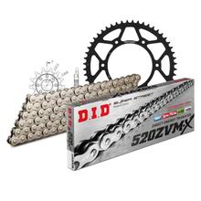 Kettenset DID Staal 520ZVM-X / 120 Eindeloos voor Honda CRF X 450 ccm Bj. 2005 - 2017