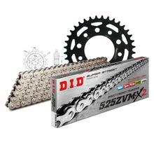 Jeu de chaînes DID acier 525ZVM-X2 / 106 Serrure à rivet