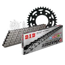 Set di catene DID acciaio 525ZVM-X2 / 108 Serratura a rivetti