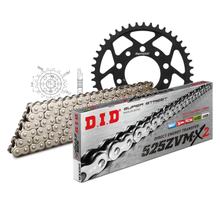 Set di catene DID acciaio 525ZVM-X2 / 120 Serratura a rivetti