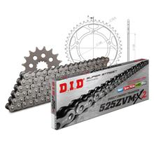 Řetězová sada DID ocel 525ZVM-X2 / 110 s nýtovacím čepem