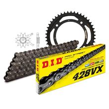 Set di catene DID acciaio 428VX / 112 Senza fine per KTM SX 65 ccm Bj. 2012 - 2015