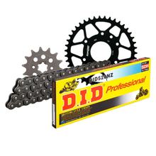 Juego de cadenas DID Acero 520NZ / 118 Cierre de clip para KTM Duke 200 ccm Bj. 2015 - 2017