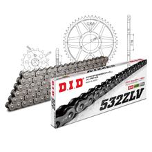 Chain set DID Stahl 532ZLV / 116 rivet lock for Suzuki GSX-R W P.R 1100 ccm Bj. 1995 - 1996