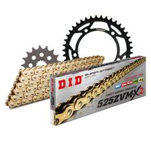 Kit de Corrente DID Aço 525ZVM-X2 / 112 Enduro