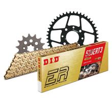 Set di catene DID acciaio 520ERT3 / 112 Blocco della clip per KTM Duke 125 ccm Bj. 2011 - 2015