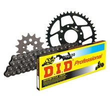 Kettingset DID Staal 520 / 118 Clipsluiting voor KTM Duke 200 ccm Bj. 2011 - 2014
