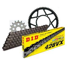 Chain set DID Stahl 428VX / 140 Clip lock for Sachs ZX 125 ccm Bj. 1997 - 2002