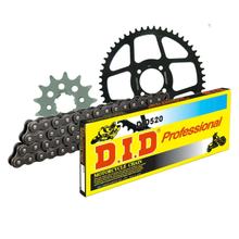 Set di catene DID acciaio 520 / 120 Blocco della clip per Sachs Roadster 125 ccm