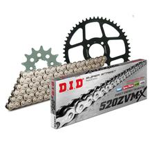 Set di catene DID acciaio 520ZVM-X / 120 Serratura a rivetti per Sachs Roadster 125 ccm