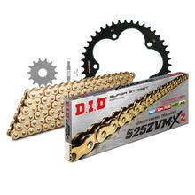 Set di catene DID acciaio 525ZVM-X2 / 114 Serratura a rivetti