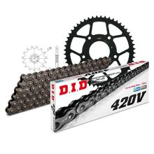 Set di catene DID acciaio 420V / 132 Blocco della clip per Rieju MRX PRO SMX Pro 50 ccm