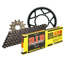 Set di catene DID acciaio 428D / 138 Blocco della clip per Sachs ZX 50 ccm