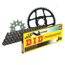 Kit de Corrente DID Aço 520NZ / 120 Fecho Clipe para Sachs Roadster 125 ccm