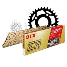 Set di catene DID acciaio 520ERT2 / 78 Blocco della clip per Kymco Mxer Maxxer 50 ccm