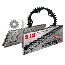 Kit de corrente DID Aço 525ZVM-X2 / 114 Fecho de rebitagem