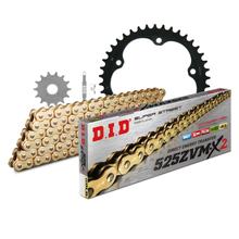 Kit de Corrente DID Aço 525ZVM-X2 / 110 Fecho de Rebitar