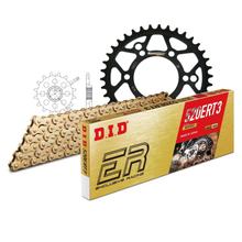Kit de Corrente DID Aço 520ERT2 / 86 Elo com Fecho Clip para Polaris Trail Boss Blazer 250cc