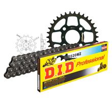 Set di catene DID acciaio 520NZ / 80 Blocco della clip per E-ton EXL ST Yukon 150 ccm