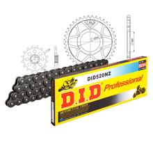 Řetězová sada DID ocel 520NZ / 80 s karabinovým zámkem pro Polaris Trial Boss 325 ccm