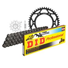 Řetězová sada DID ocel 520NZ / 112 s nýtovacím zámkem pro KTM SX 200 ccm RV. 1998 - 2007
