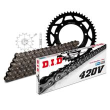 Kettingset DID Staal 420V / 132 Klemclip voor Rieju MRT 50cc