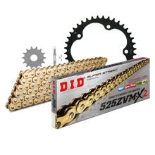 Chain set DID Stahl 525ZVM-X2 / 108 rivet lock