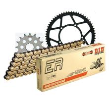 Set di catene DID acciaio 428NZ / 140 Blocco della clip per Sachs ZX 125 ccm Bj. 1997 - 2002