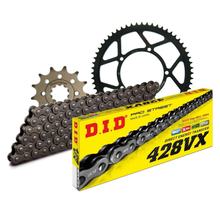 Set di catene DID acciaio 428VX / 138 Blocco della clip per Sachs ZX 50 ccm