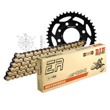 Chain set DID Stahl 428NZ / 134 Clip lock for Daelim VT VS 125 ccm Bj. 1998 - 2002