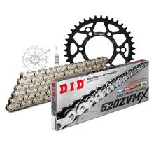 Set di catene DID acciaio 520ZVM-X / 86 Serratura a rivetti per Polaris Xpress Magnum 300 / 425 ccm