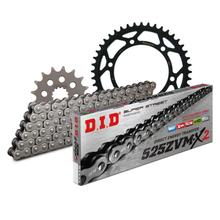 Kit de Corrente DID Aço 525ZVM-X2 / 114 Fecho de Pressão