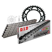 Kit de corrente DID Aço 525ZVM-X2 / 114 Sem Emendas