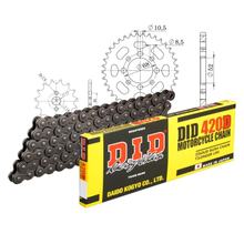 Kit de Corrente DID Aço 420D / 116 Fecho Clip para Kawasaki AR AE 80 ccm Ano. 1981 - 1983