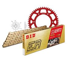 Kit de corrente DID Alu 520ERT2 / 110 Fecho Clip vermelho