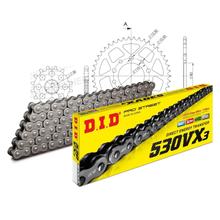 Kettensatz DID Alu 530VX3 / 112 Endlos schwarz für Triumph Speed Triple Trident Daytona Sprint Trophy 900 ccm Bj. 1991 - 1998