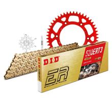 Kettensatz DID Alu 520ERT2 / 116 Clipschloss rot für HM CRE F 250 ccm Bj. 2004 - 2006