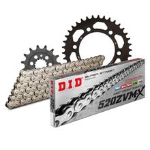 Kit de Corrente DID Alu 520ZVM-X / 96 Elo com Fecho de Pressão Preto para Ducati SS 750 ccm Ano 1990 - 1998