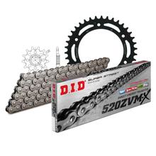 Kit de Corrente DID Aço 520ZVM-X / 110 Sem Emendas para Husaberg FS Supermoto 570 ccm Ano 2010 - 2011