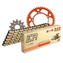 Jeu de chaînes DID Alu 420NZ3 / 112 Serrure à clipser orange pour KTM SX 60 / 65 ccm Bj. 1998 - 2001