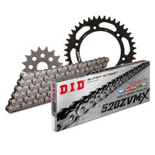 Chain set DID Alu 520ZVM-X / 118 endless black for KTM LC4 Adventure R Duke 400 / 640 ccm Bj. 1994 - 2007