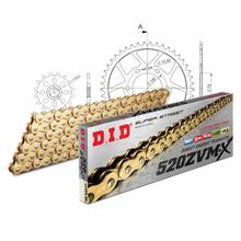 Juego de cadenas DID Acero 520ZVM-X / 106 Sin fin para Suzuki DR S 500 ccm Bj. 1981 - 1983