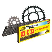 Jeu de chaînes DID acier 530NZ / 106 Serrure à clipser pour Suzuki RG Gamma 500 ccm Bj. 1986 - 1989