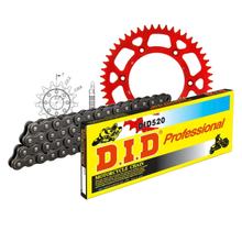 Zestaw łańcucha DID Alu 520 / 112 zapięciem typu Clips dla Honda CR R 250 ccm Rocznik 1992 - 1993