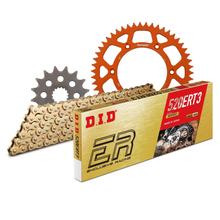 Kettensatz DID Alu 520ERT2 / 120 Clipschloss orange
