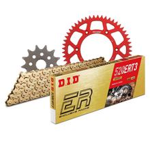 Set di catene DID Alu 520ERT2 / 116 Blocco della clip rosso