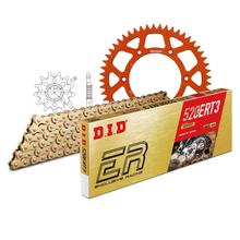 Kettensatz DID Alu 520ERT2 / 118 Clipschloss orange
